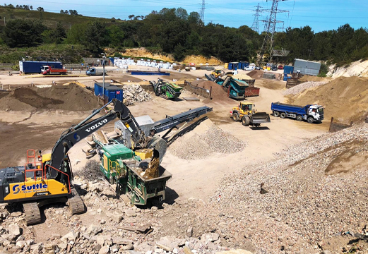 Suttle Stone Quarries Mannings Heath Collections Depot