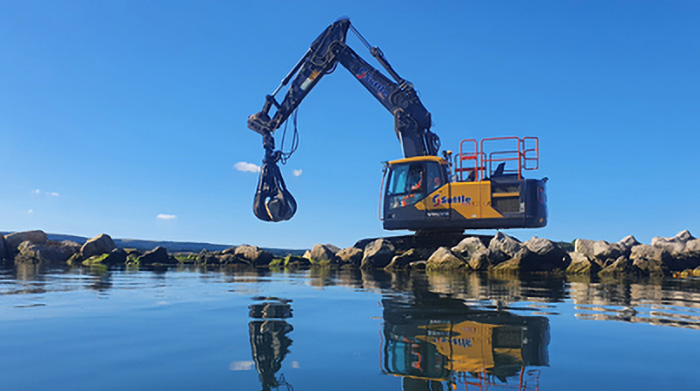 Furzey Island Breakwater Repairs