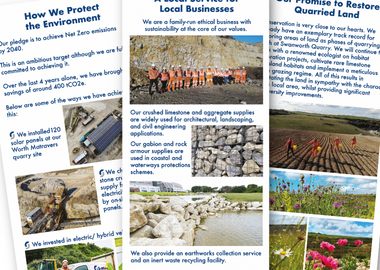 Extension Leaflet for Swanworth Quarry